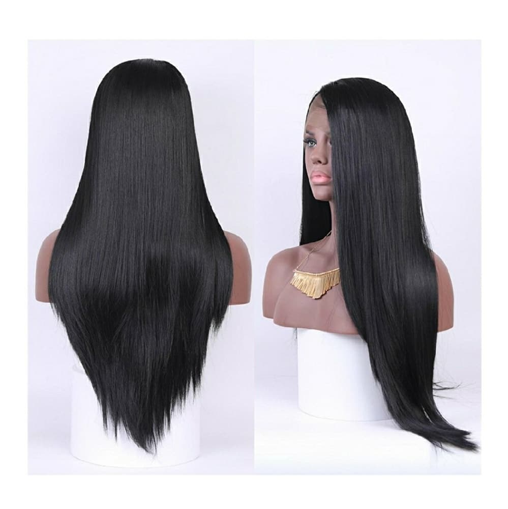 Black Beauty LaceFront Wig Wig 22-24inches!! - Thumbnail 4