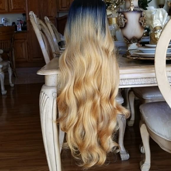 Ombre Blonde Beauty LaceFront Wig - Thumbnail 8