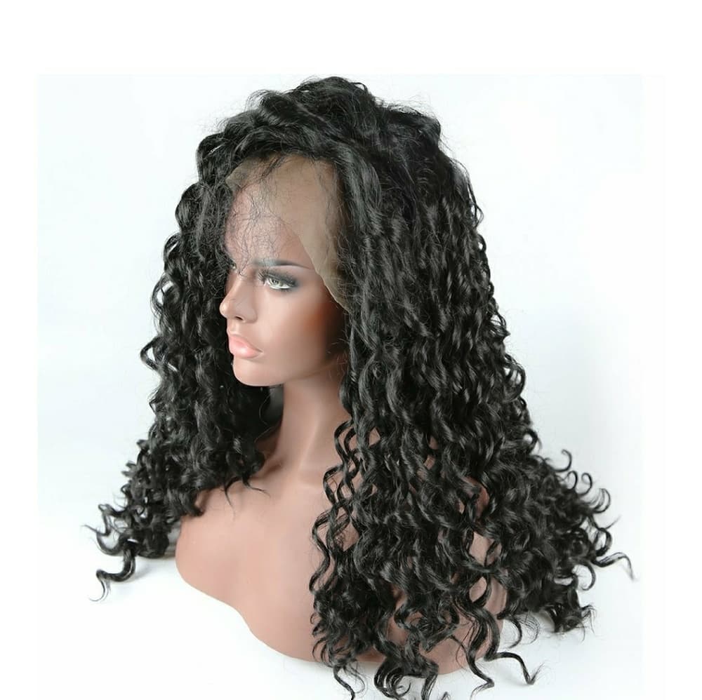 Black Curly Beauty Lacefront Wig 22-24inches!! - Thumbnail 2