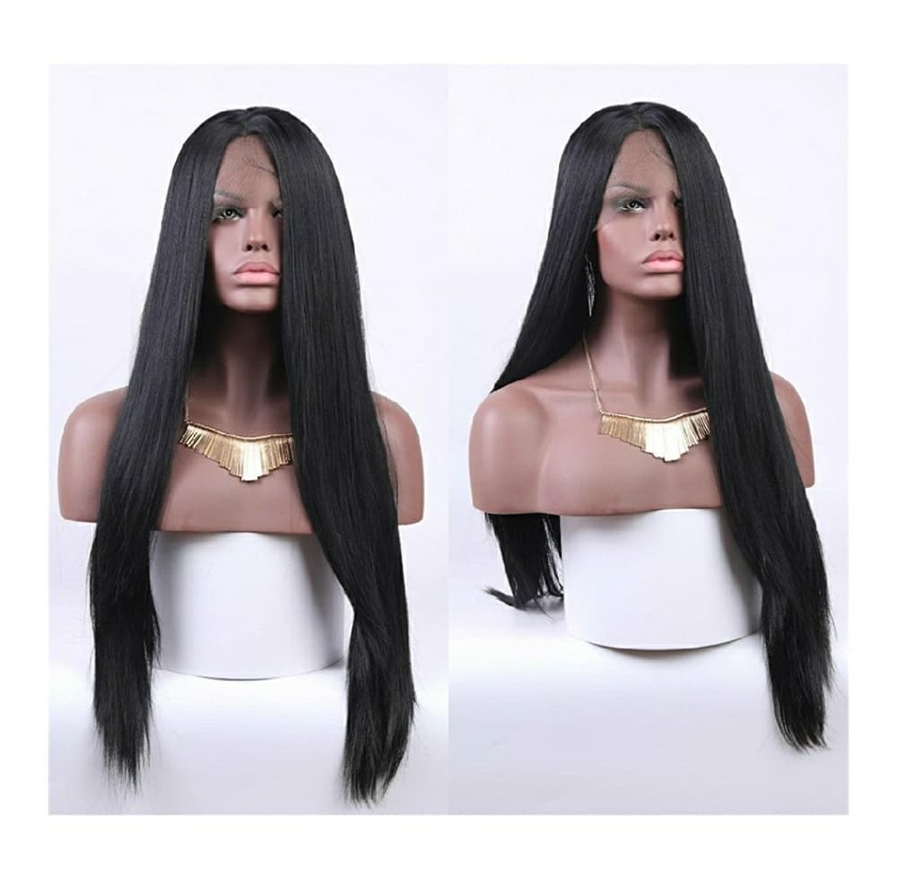 Black Beauty LaceFront Wig Wig 22-24inches!! - Thumbnail 2