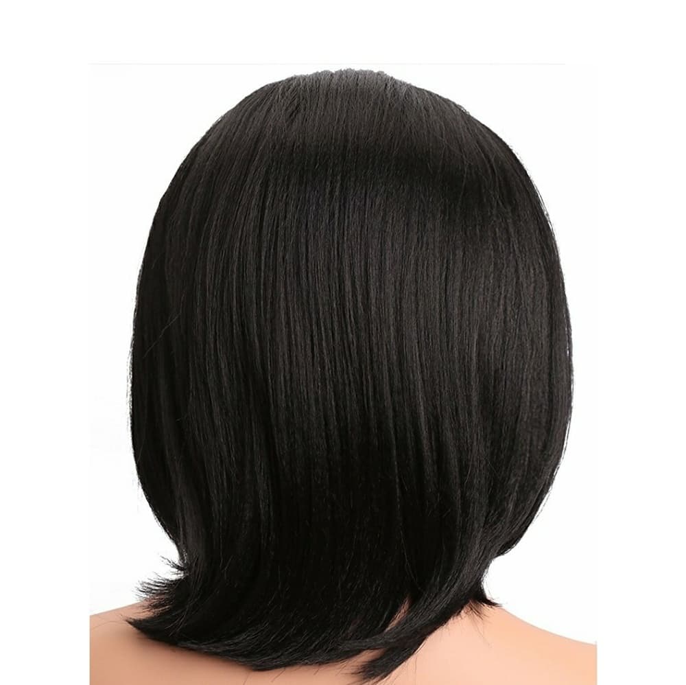 Black Yaki Bob Beauty LaceFront!!