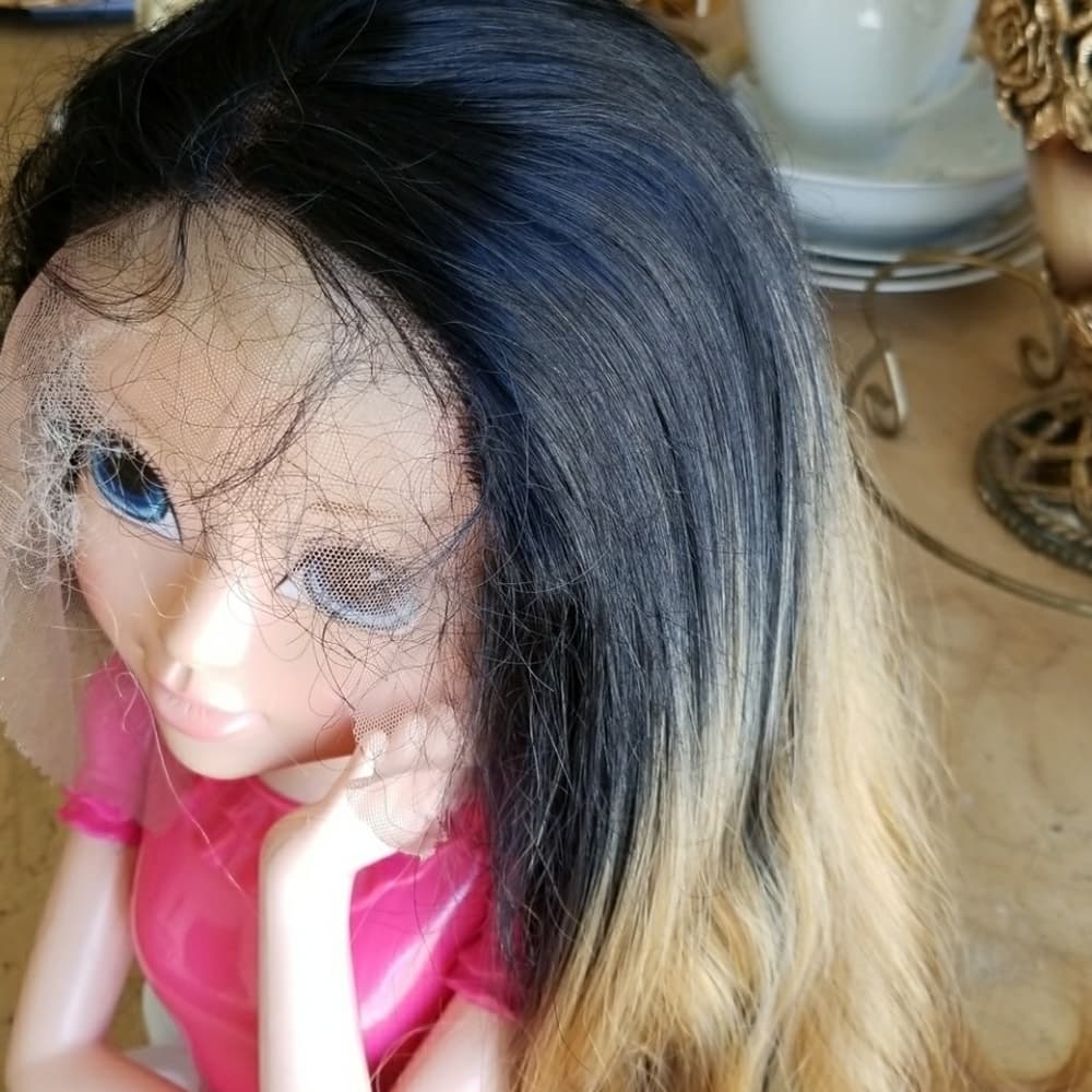 Ombre Blonde Beauty LaceFront Wig - Thumbnail 6