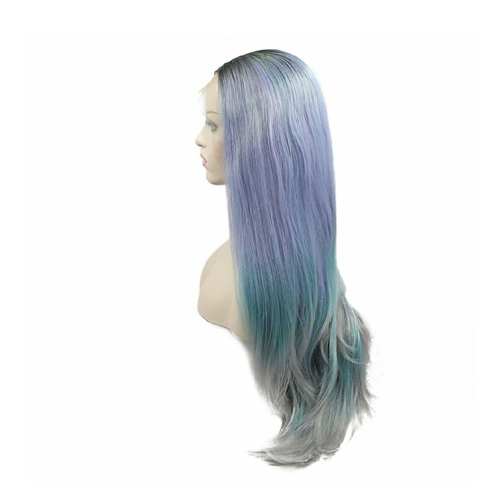 3 Tones Ombre Gray Beauty LaceFront Wig