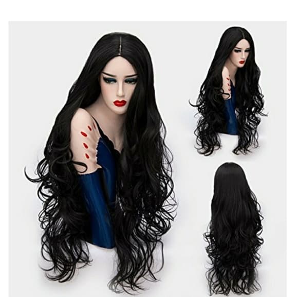 Black Layered Beauty Wig - Thumbnail 5