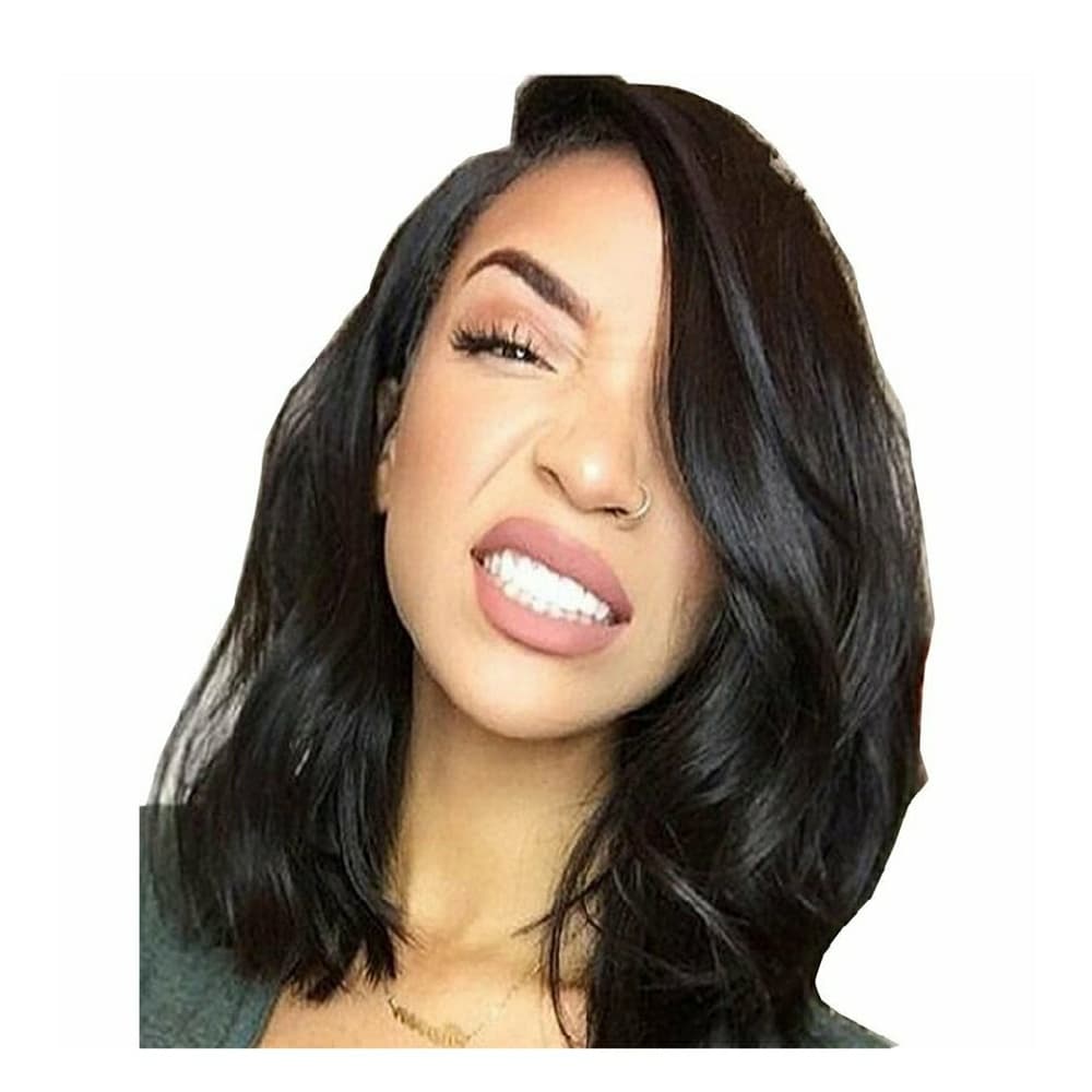 Virgin Brazilian Wavy LaceFront Wig 12 inches!! - Thumbnail 5