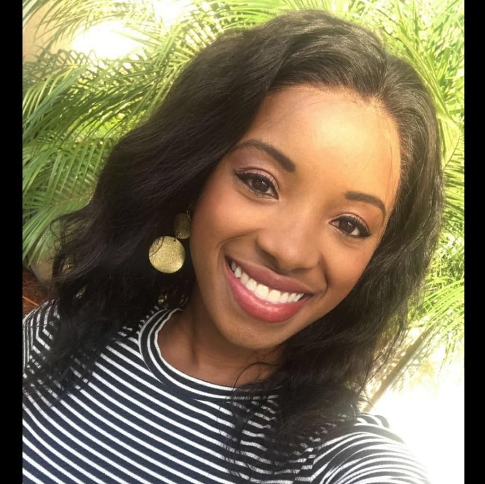 Virgin Brazilian Wavy LaceFront Wig 12 inches!! - Thumbnail 2