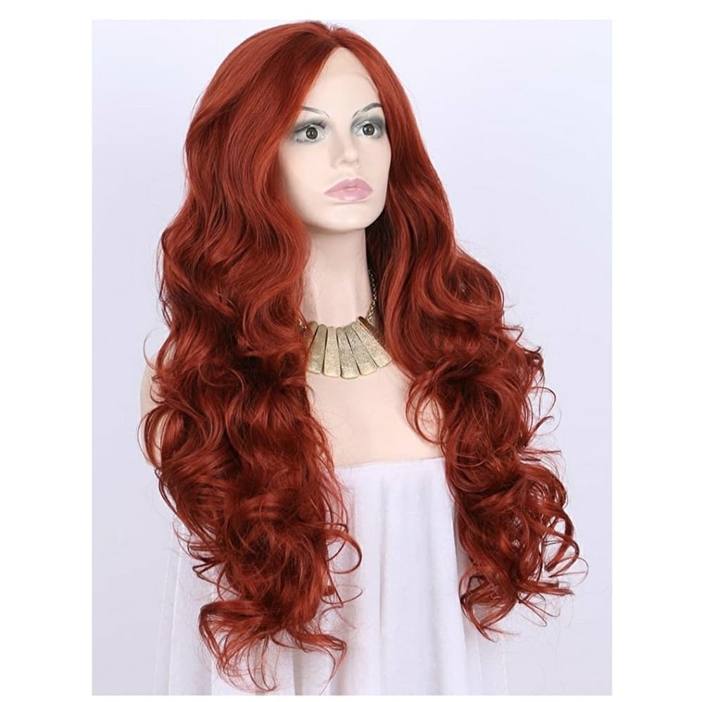 Dark Red Auburn Beauty Lacefront 24-26 inches! - Thumbnail 4