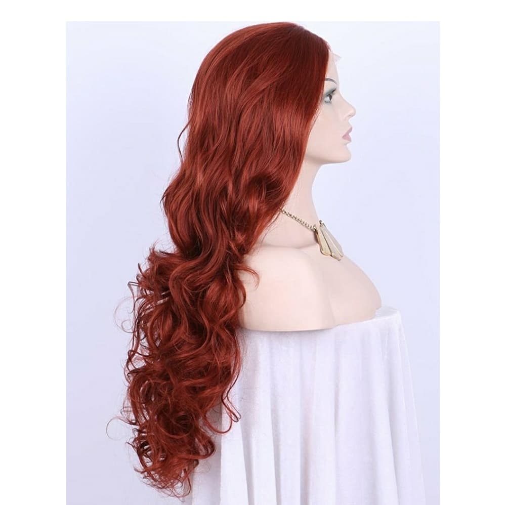 Dark Red Auburn Beauty Lacefront 24-26 inches! - Thumbnail 6