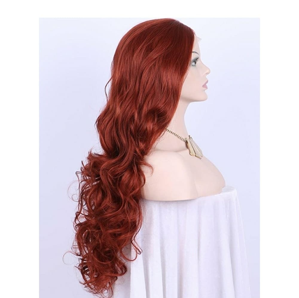 Dark Red Auburn Beauty Lacefront 24-26 inches! - Thumbnail 2