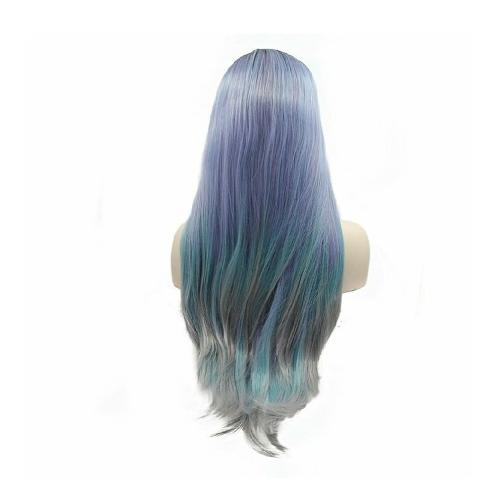 3 Tones Ombre Gray Beauty LaceFront Wig - Thumbnail 3