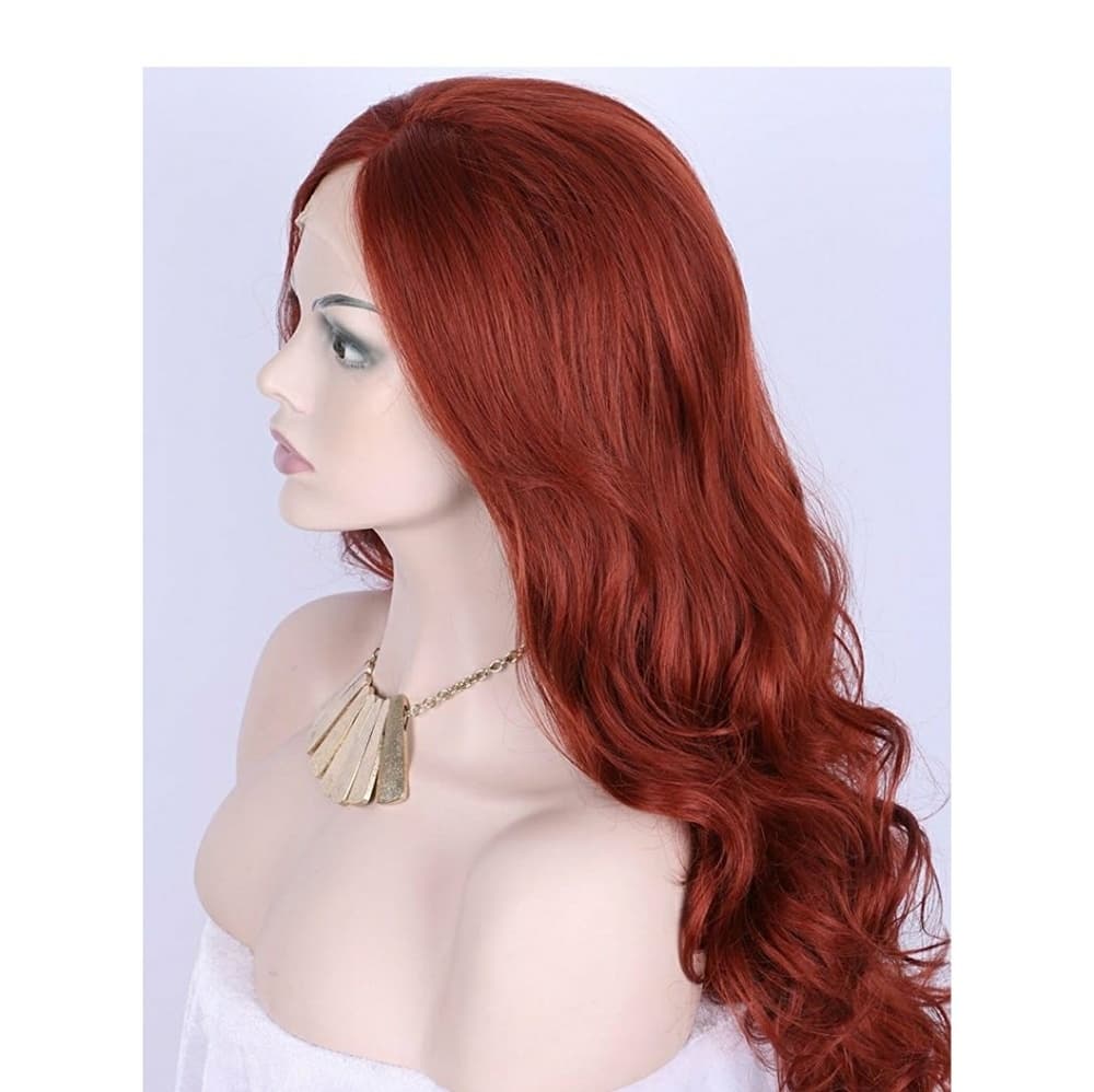 Dark Red Auburn Beauty Lacefront 24-26 inches! - Thumbnail 3