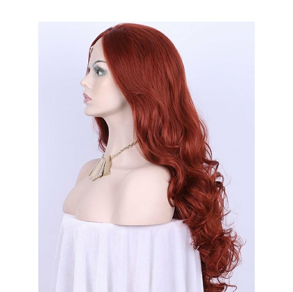 Dark Red Auburn Beauty Lacefront 24-26 inches!