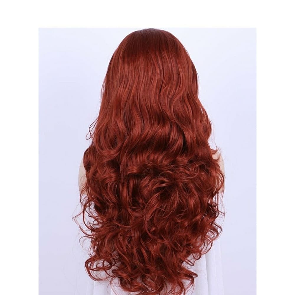 Dark Red Auburn Beauty Lacefront 24-26 inches! - Thumbnail 5