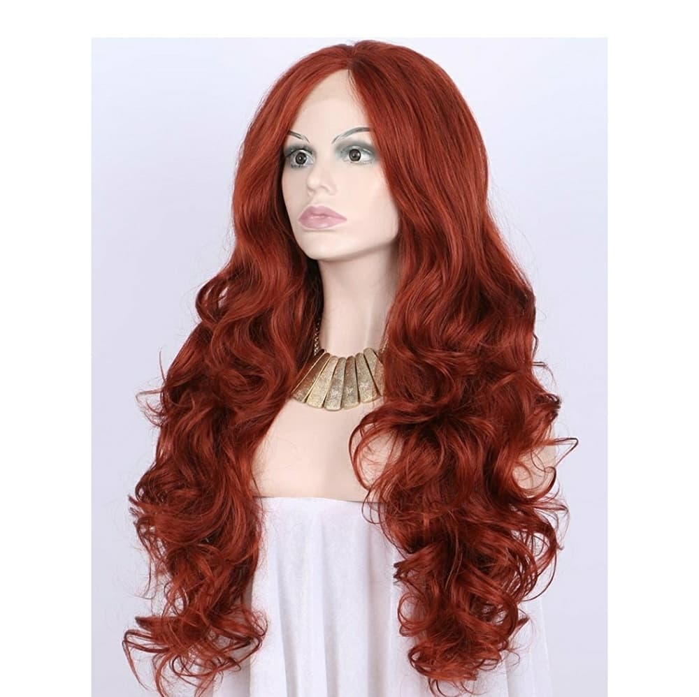 Dark Red Auburn Beauty Lacefront 24-26 inches! - Thumbnail 7