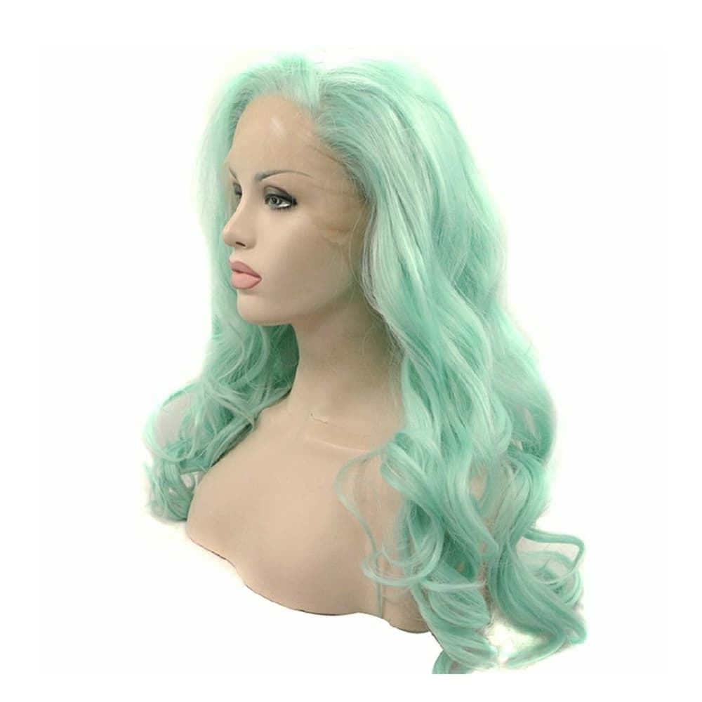 Mint Green LaceFront Wig 20-24 inches!! - Thumbnail 4