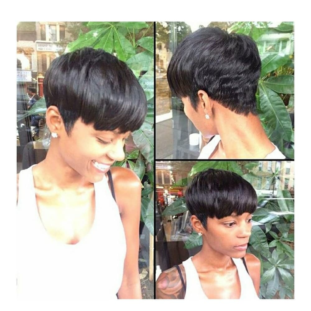 Brazilian Virgin Human Hair Bob Wig - Thumbnail 5