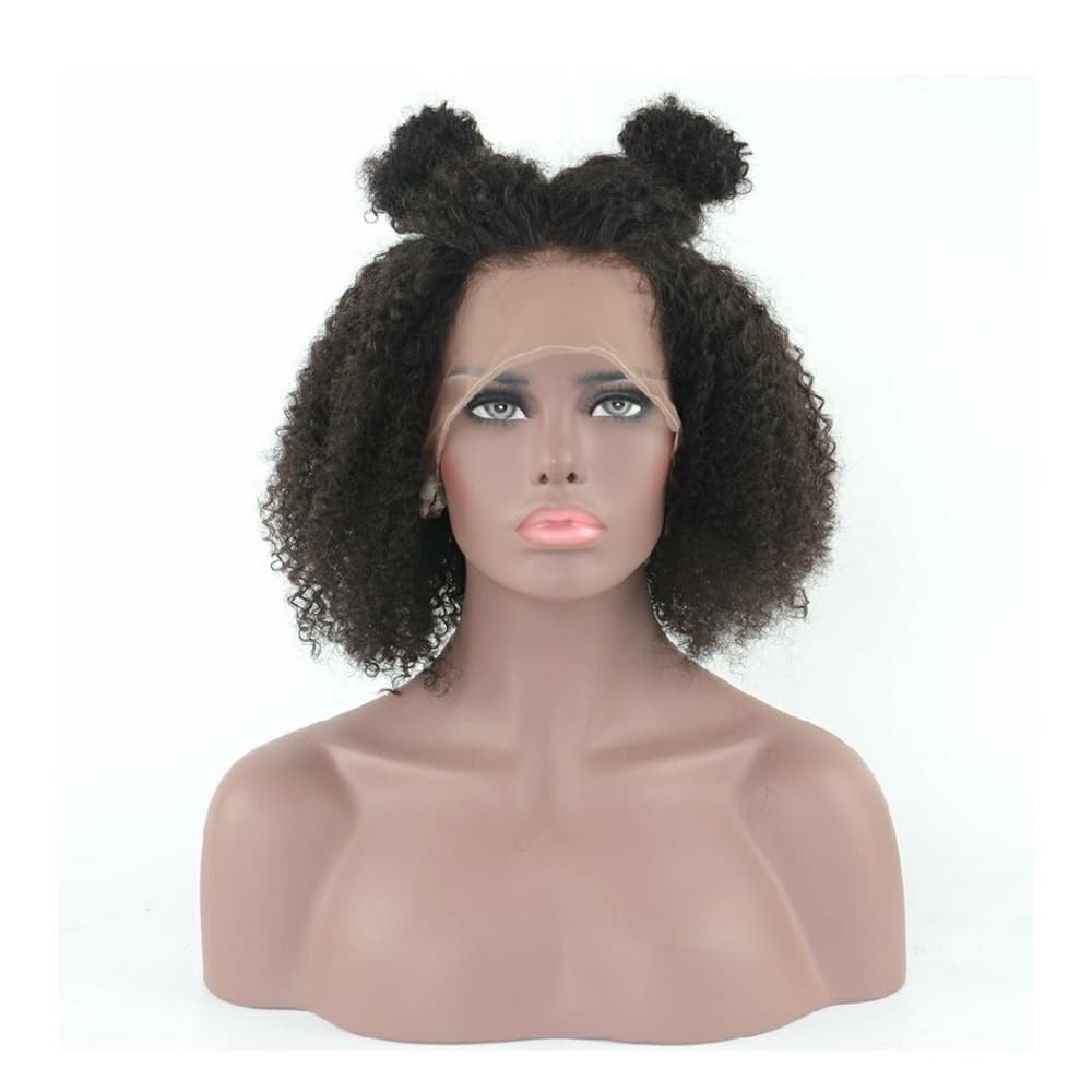 Virgin Brazilian Curly Lacefront Wig 12-14 inches! - Thumbnail 2