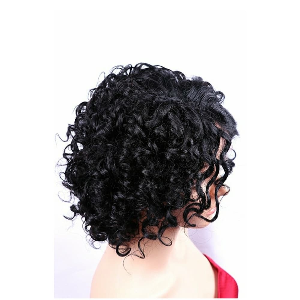 Virgin Remy Brazilian Lacefront Wig 8-10 inches - Thumbnail 2