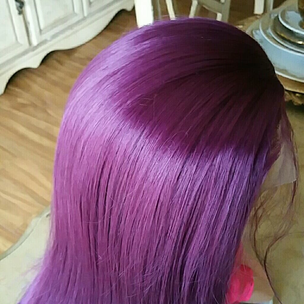 Purple Beauty Lacefront Wig 22-24 inches!! - Thumbnail 3