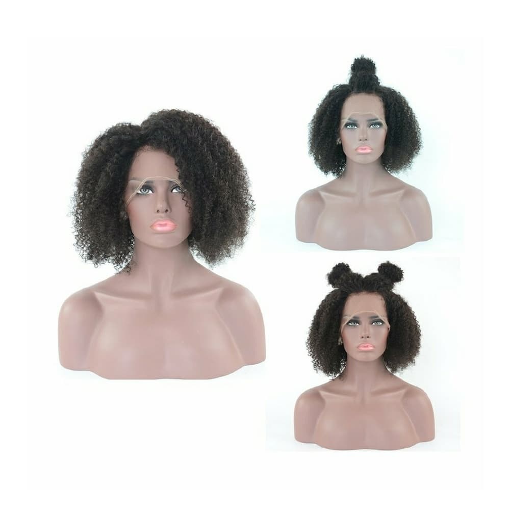 Virgin Brazilian Curly Lacefront Wig 12-14 inches! - Thumbnail 3