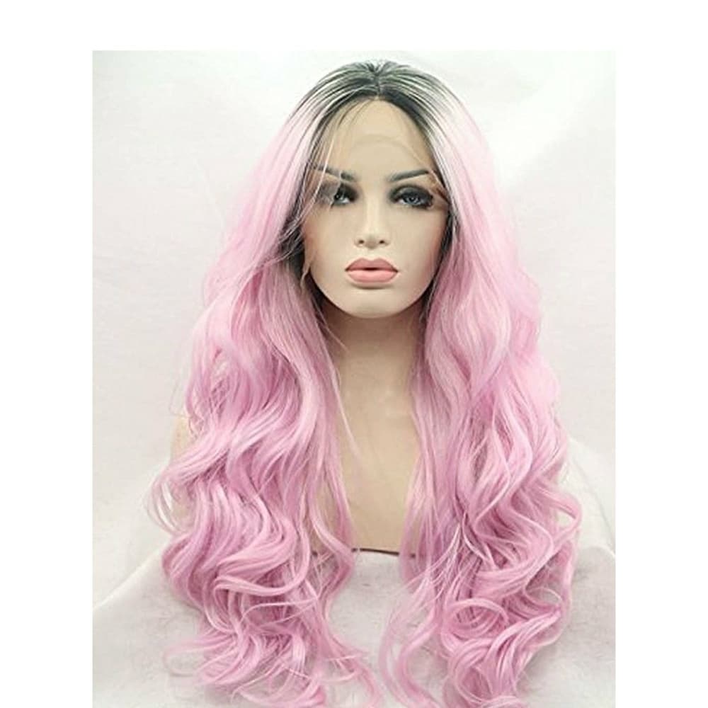 Ombre Pink Beauty LaceFront Wig 26 inches!! - Thumbnail 2