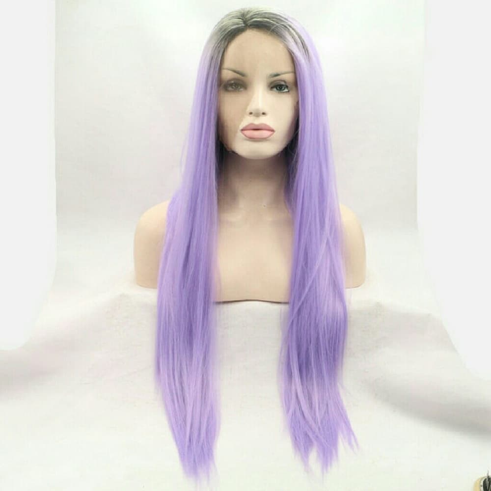 Ombre Purple Beauty Lacefront Wig