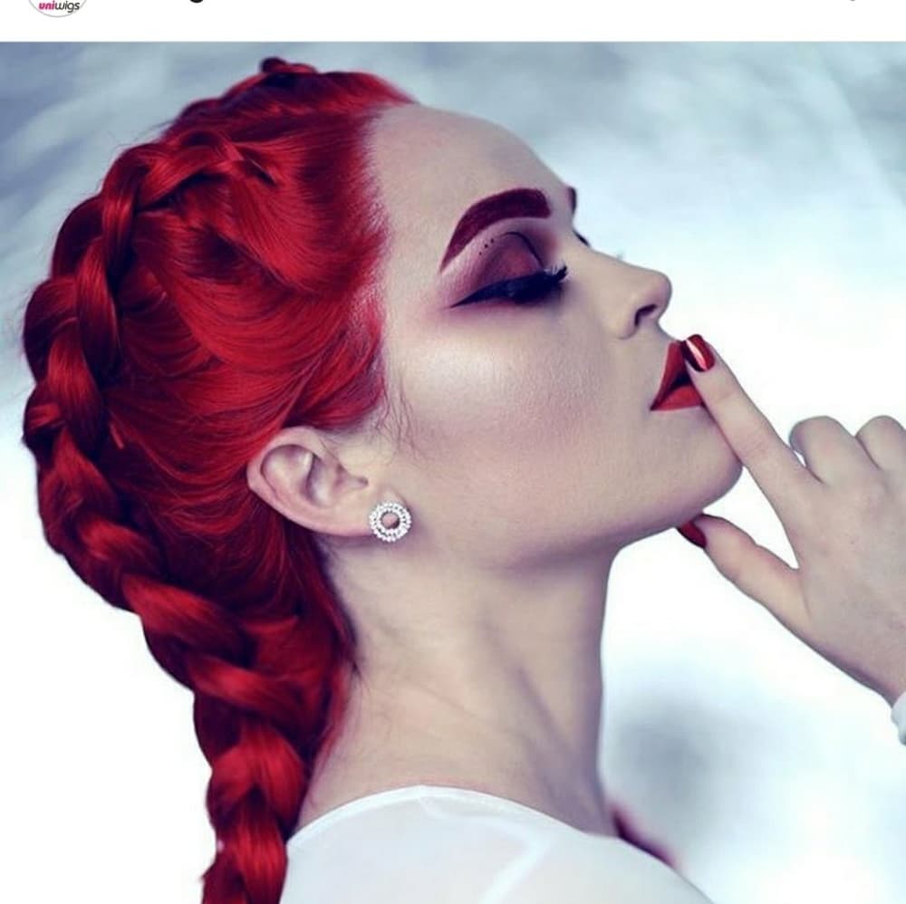 Red Beauty Lacefront Wig 24-28 inches!! - Thumbnail 5