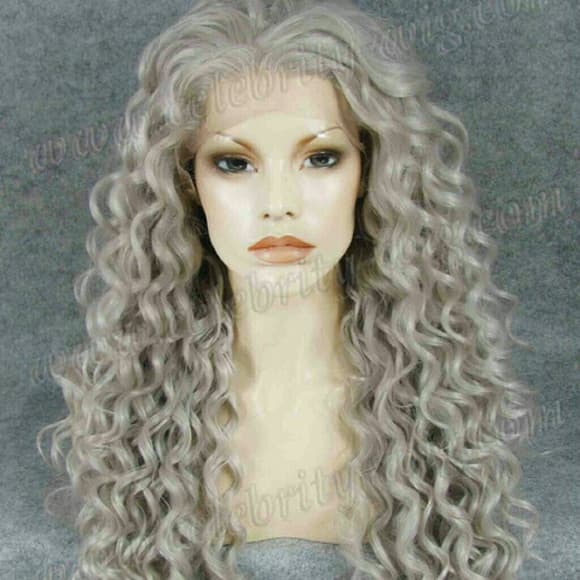 Gray Beauty Curly Wig 26-28 inches!!