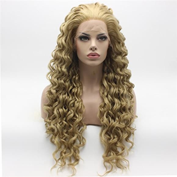 Ash Blonde Beauty Lace Front Wig 26-28 inches!! - Thumbnail 6
