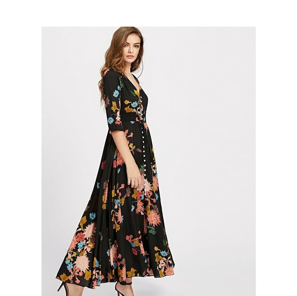 Flower Beauty Dress - Thumbnail 3