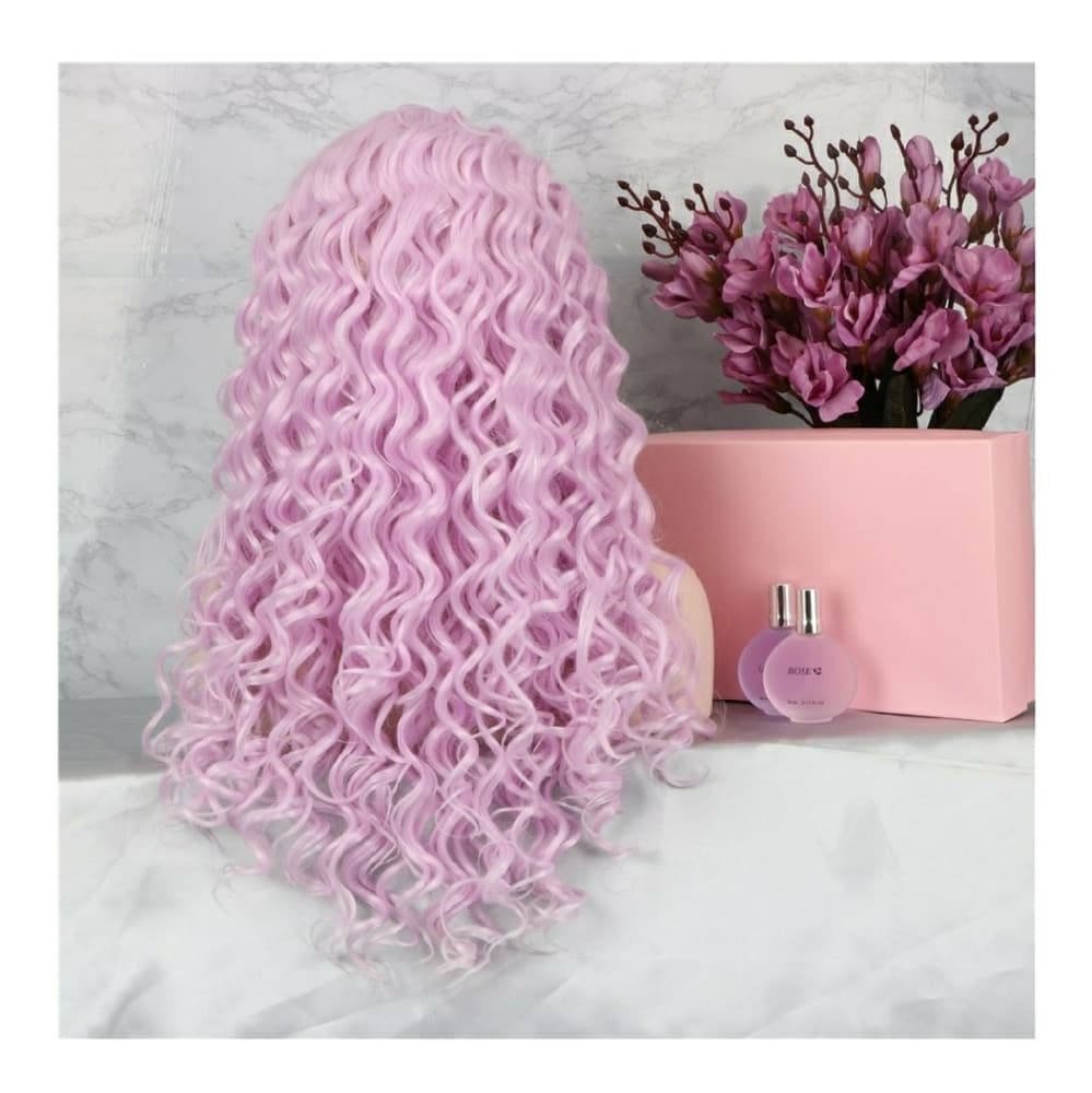 Pink Beauty LaceFront Wig 24-26 inches!! - Thumbnail 3