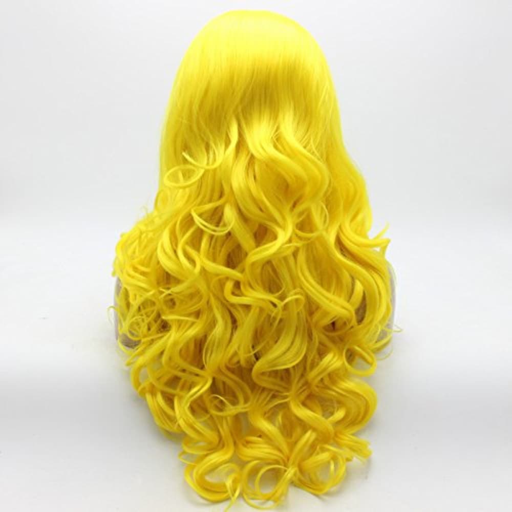 Yellow Body Beauty Lacefront Wig 24-28 inches Long - Thumbnail 4