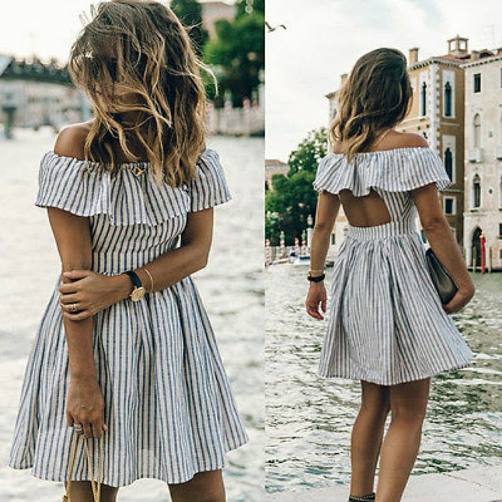 Beach Boho Beauty Dress - Thumbnail 7