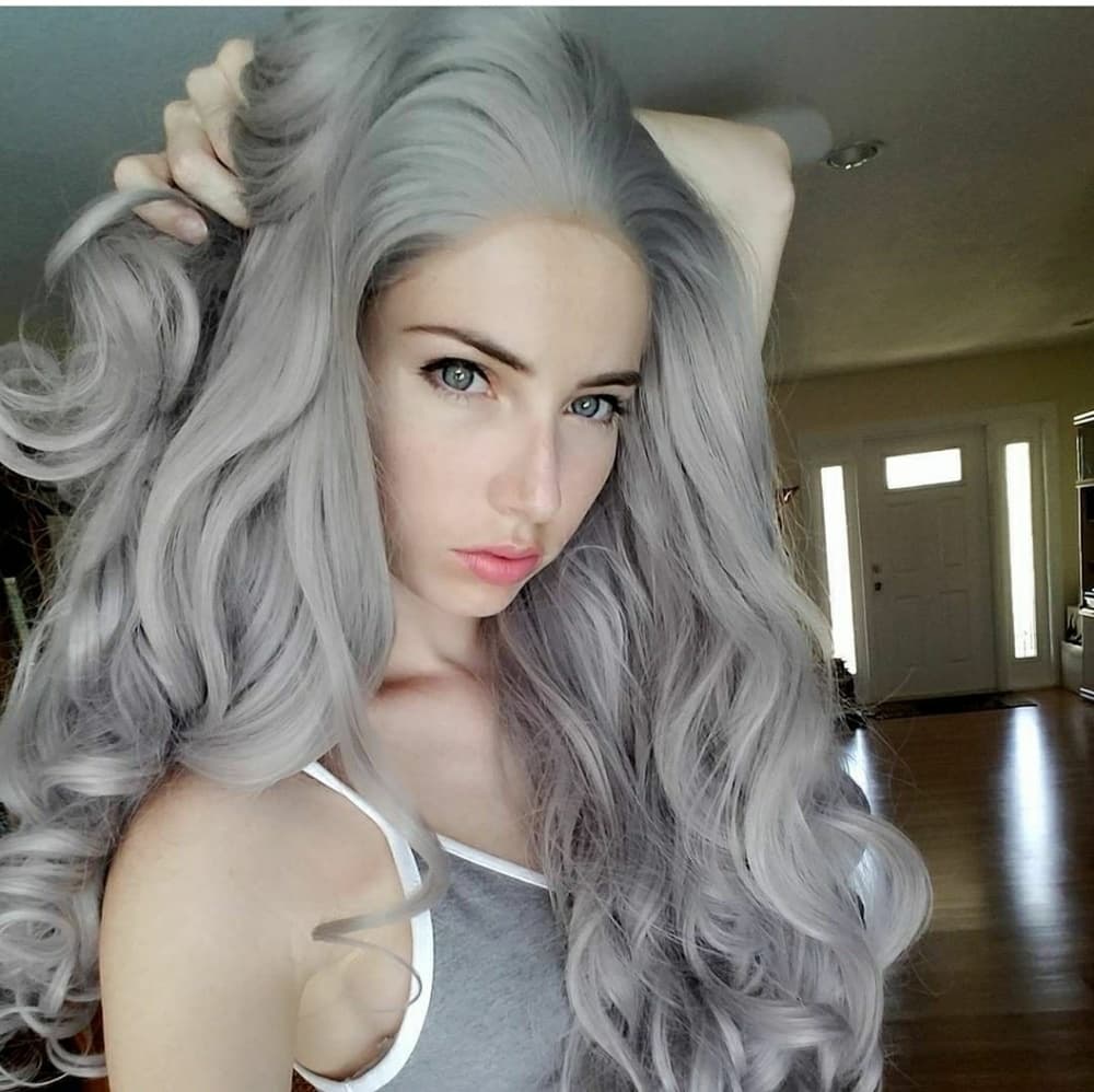 Gray Beauty LaceFront Wig 22-26 inches!!