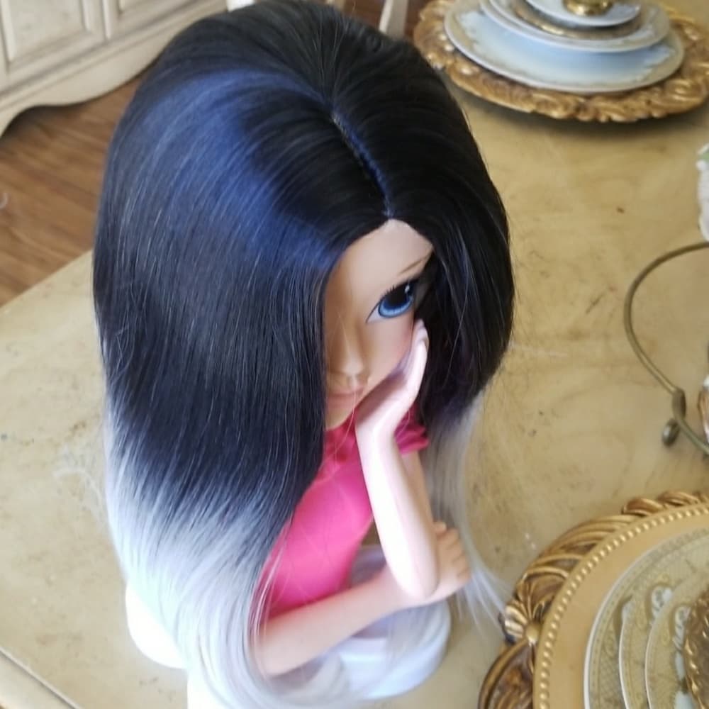 Ombre Beauty Heat Resistant Synthetic Wig - Thumbnail 7