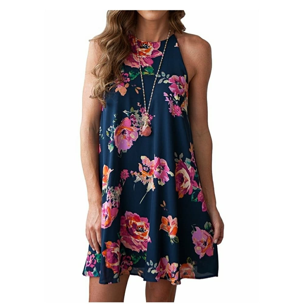 Halter Boho Beauty Dress - Thumbnail 2