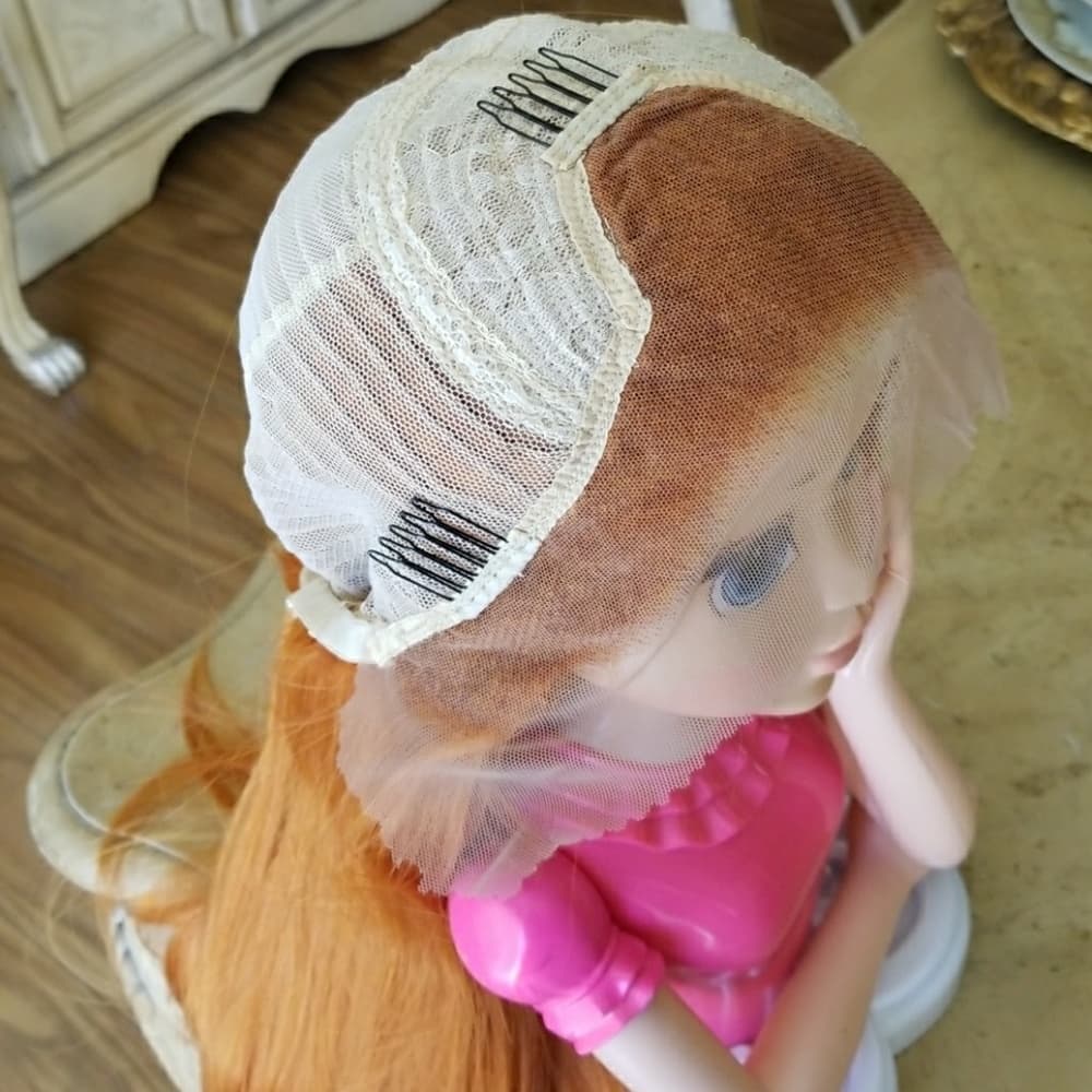 Pumpkin Orange Beauty Lacefront Wig 24-28 inches!! - Thumbnail 7