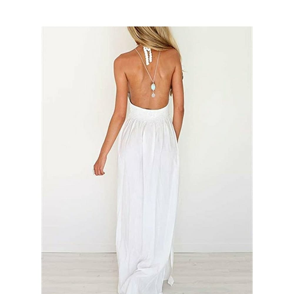 White Goddess Beauty Dress - Thumbnail 2