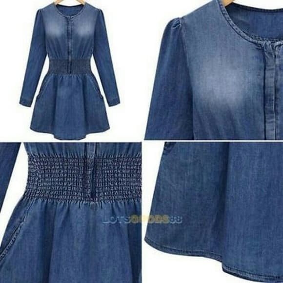 Beautiful Denim Jacket Dress