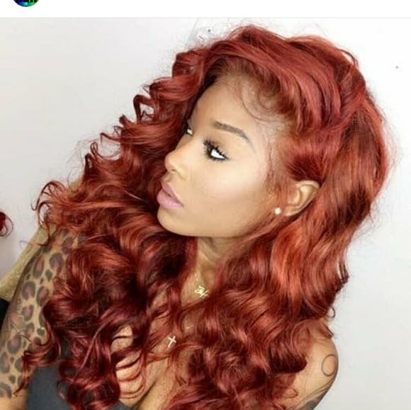 Red Auburn Beauty Lacefront Wig 24-26 inches!! - Thumbnail 5