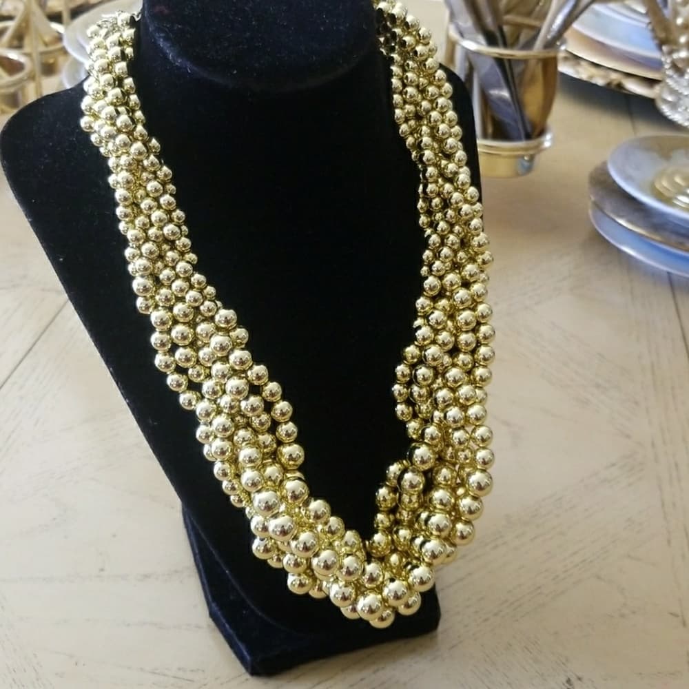 Gold Vintage Beauty Necklace - Thumbnail 2