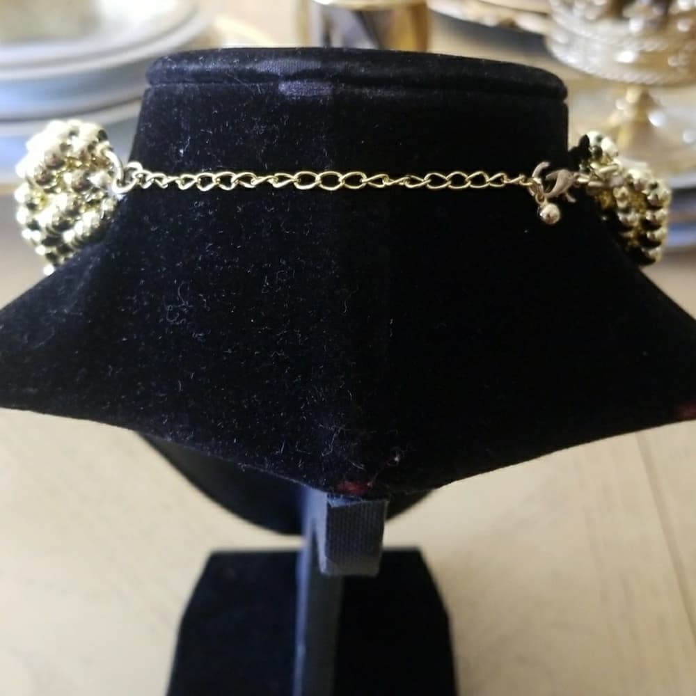Gold Vintage Beauty Necklace - Thumbnail 3