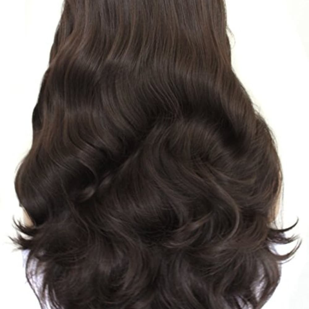 Dark Brown Bodywave Lacefront Wig #2 - Thumbnail 2