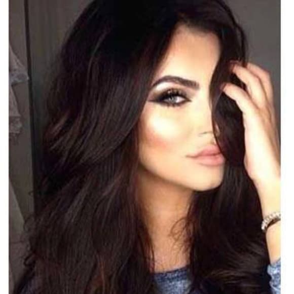 Dark Brown Bodywave Lacefront Wig #2 - Thumbnail 6