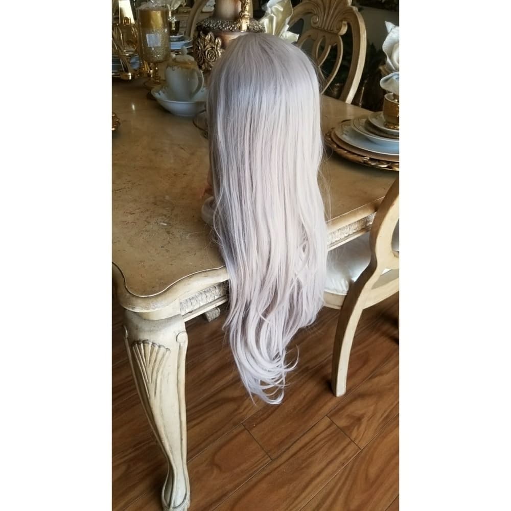 White Blonde LaceFront Wig 24-26 inches!! - Thumbnail 2