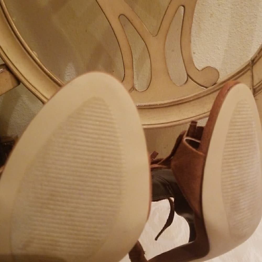 Beautiful Ana Camel Color Heels - Thumbnail 7