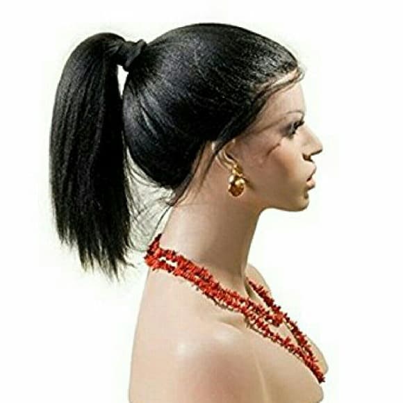 Italian Yaki Lacefront Wig - Thumbnail 5