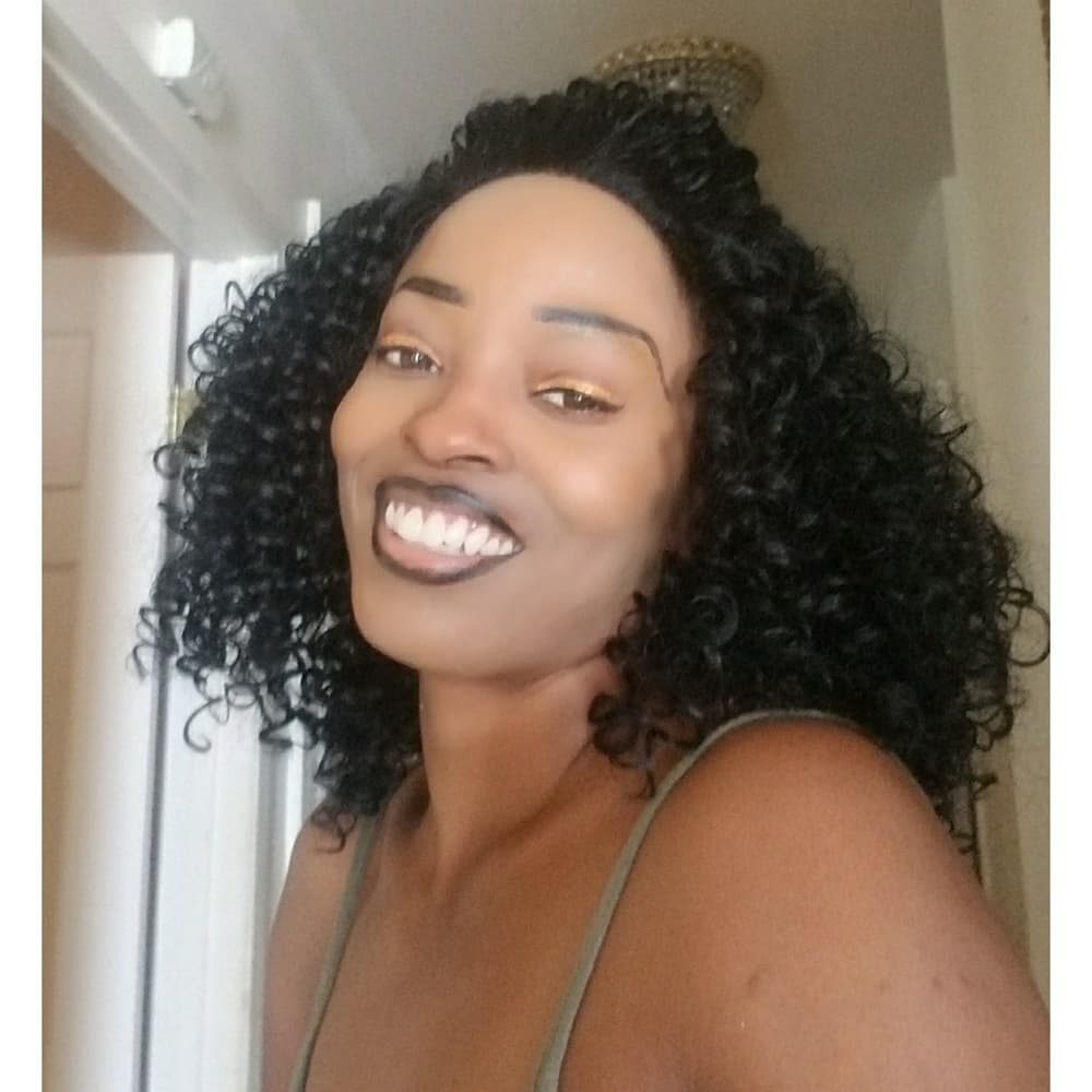 Curly Beauty Lacefront Wig - Thumbnail 4