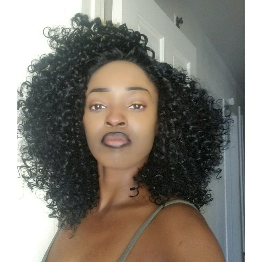 Curly Beauty Lacefront Wig - Thumbnail 2