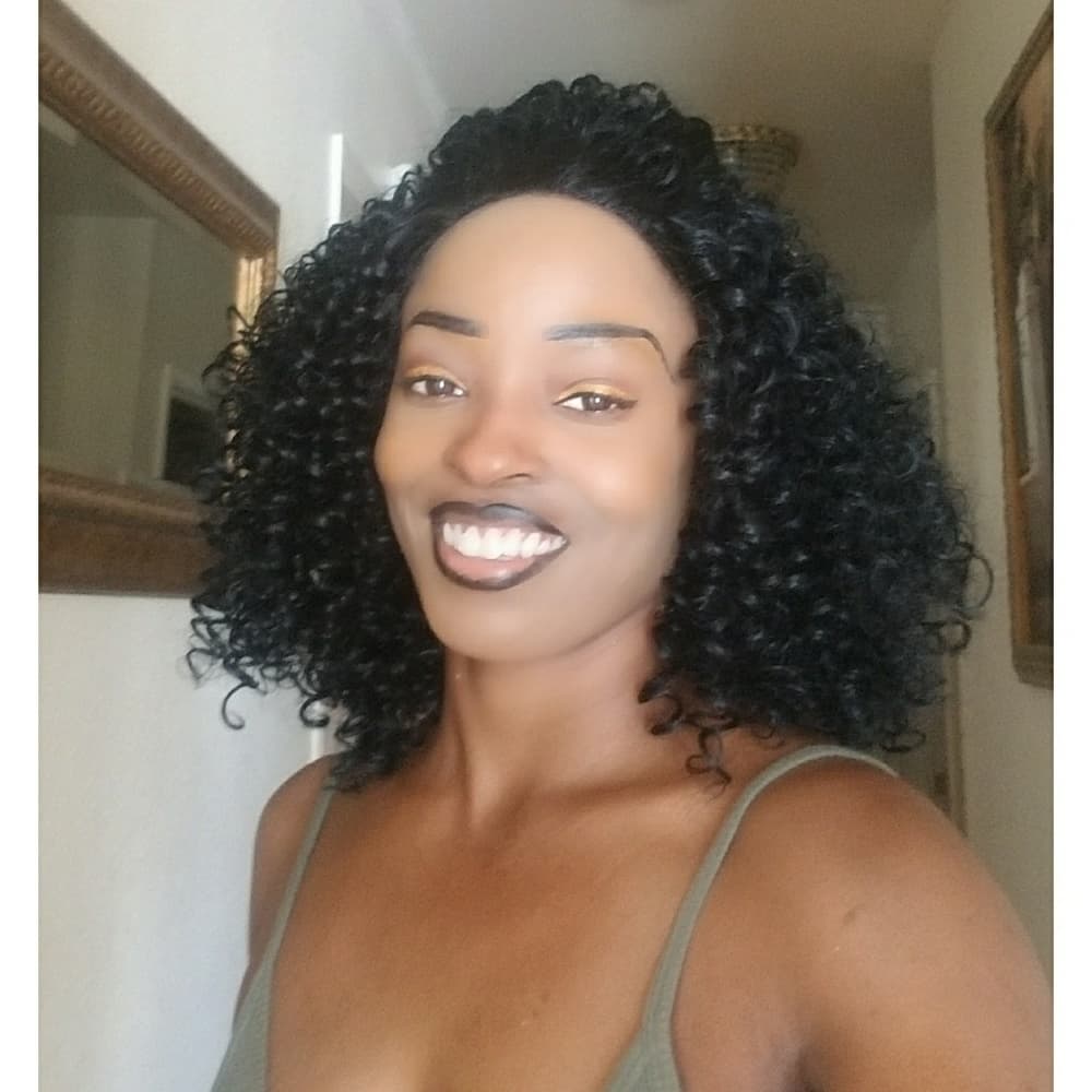 Curly Beauty Lacefront Wig - Thumbnail 5